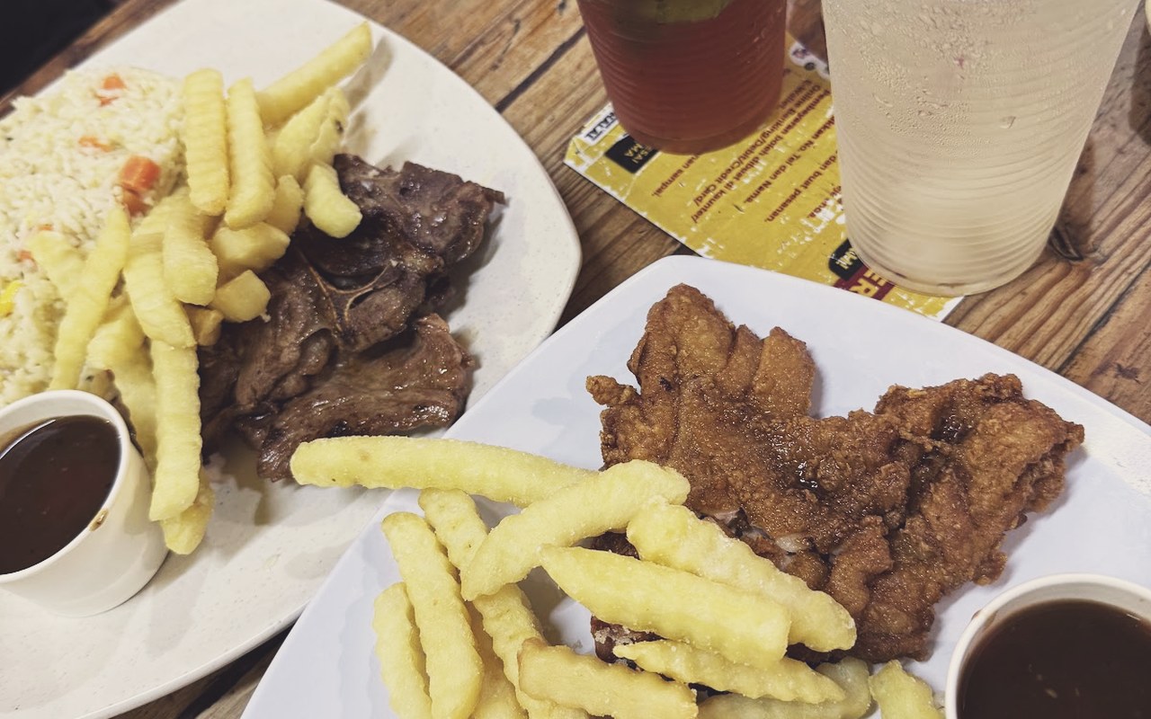 Set talam Western lamb chop chicken chop Mient's Burger PD